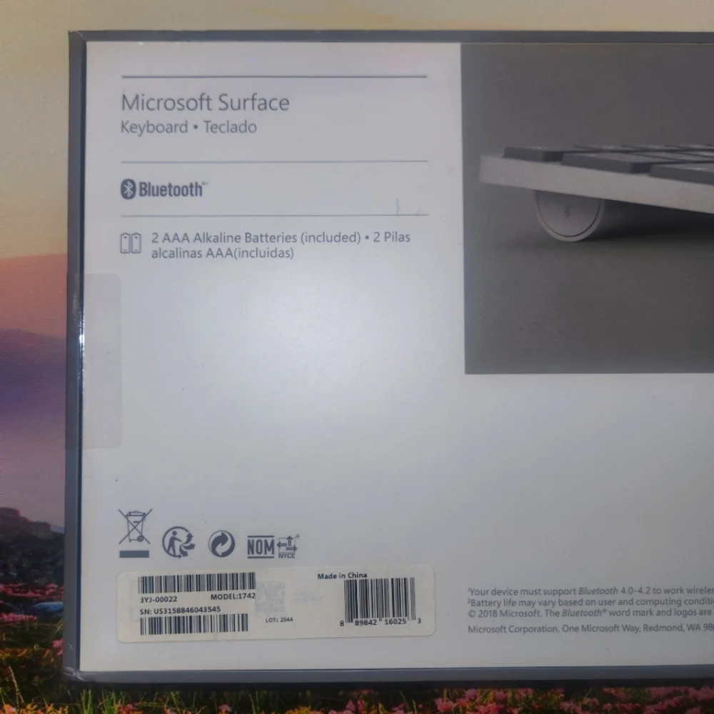 Microsoft Surface Keyboard- Gray